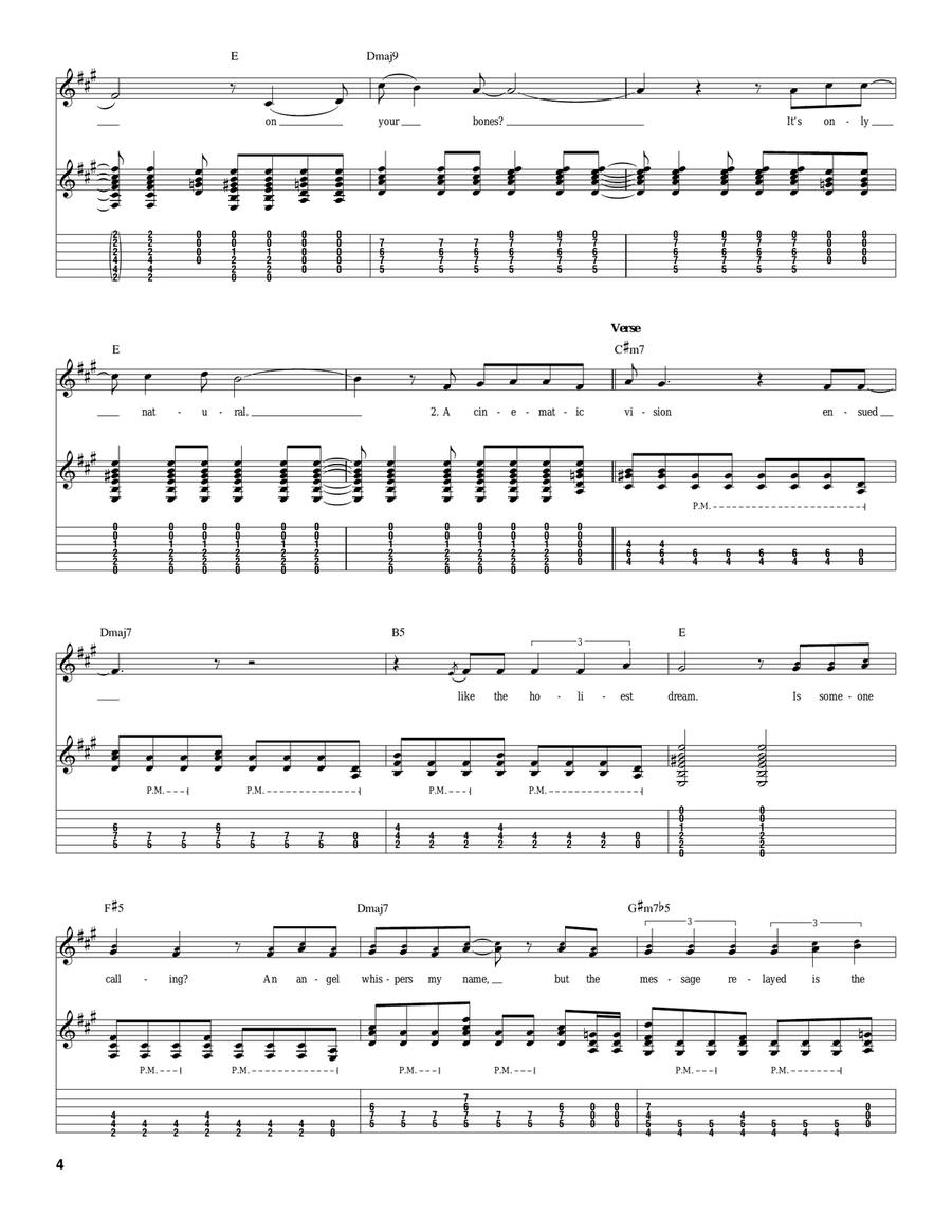 Bones Bones Acoustic Guitar scores gallery preview page 4