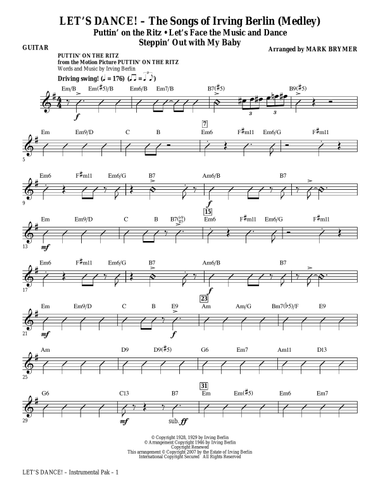 Let's Dance! - The Songs of Irving Berlin (Medley) - Guitar