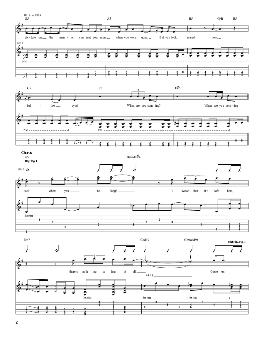 Slow Decay Slow Decay Acoustic Guitar scores gallery preview page 2
