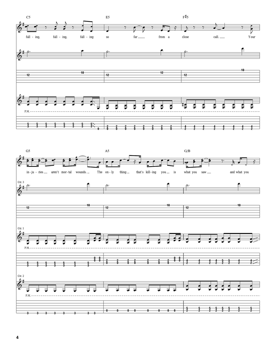 Slow Decay Slow Decay Acoustic Guitar scores gallery preview page 4