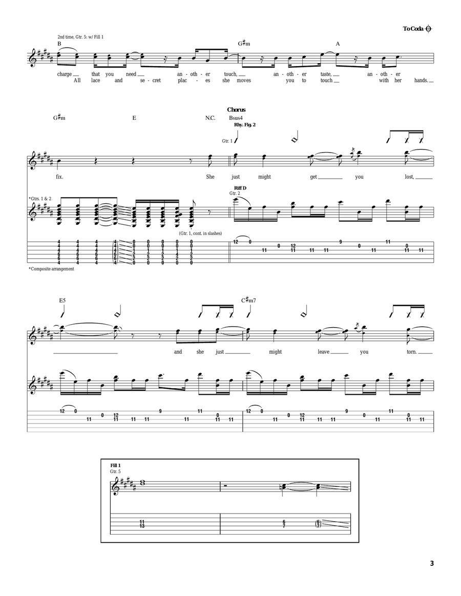 Rooftops And Invitations Rooftops And Invitations Acoustic Guitar scores gallery preview page 3
