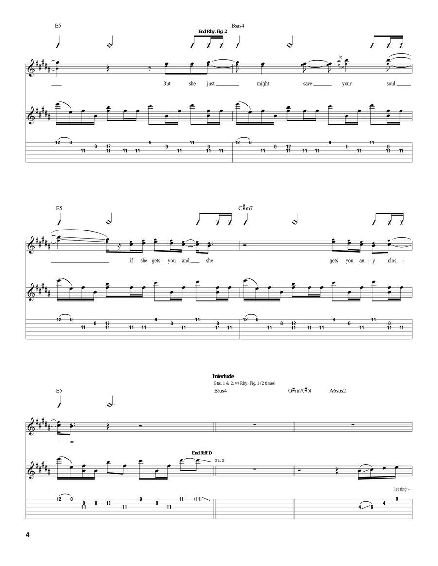 Rooftops And Invitations Rooftops And Invitations Acoustic Guitar scores gallery preview page 4