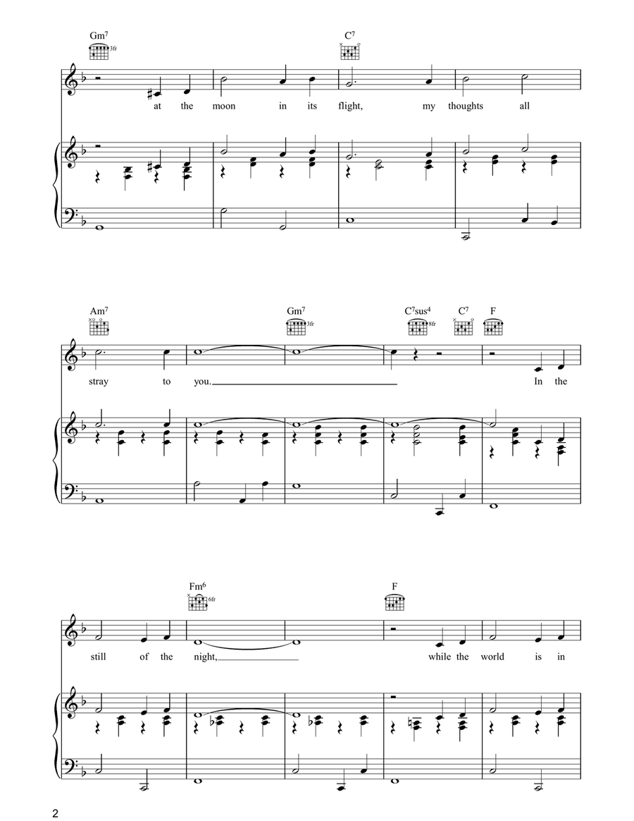 In The Still Of The Night Guitar scores gallery preview page 2