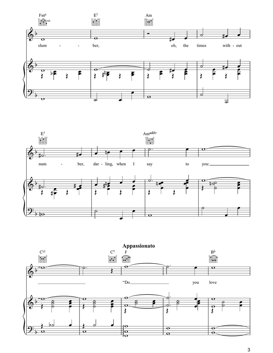 In The Still Of The Night Guitar scores gallery preview page 3