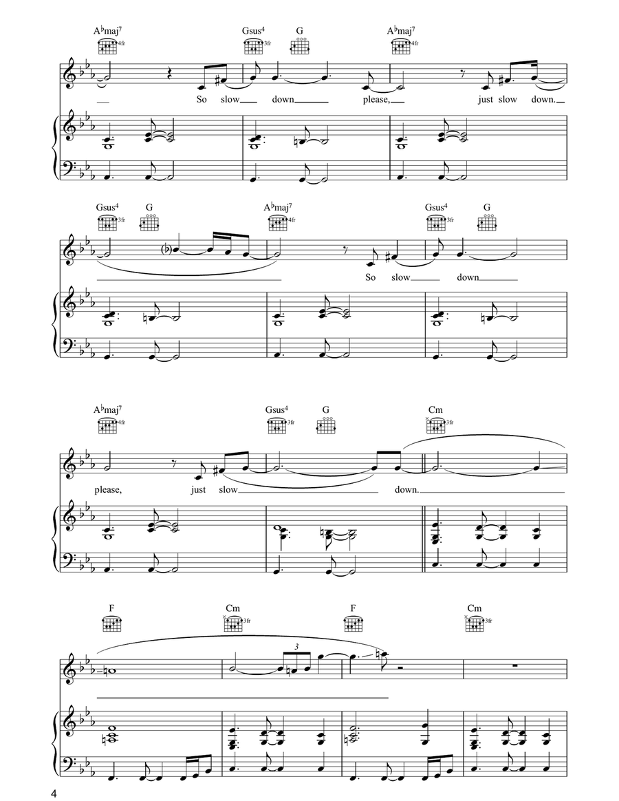 Such A Rush Such A Rush Acoustic Guitar scores gallery preview page 4