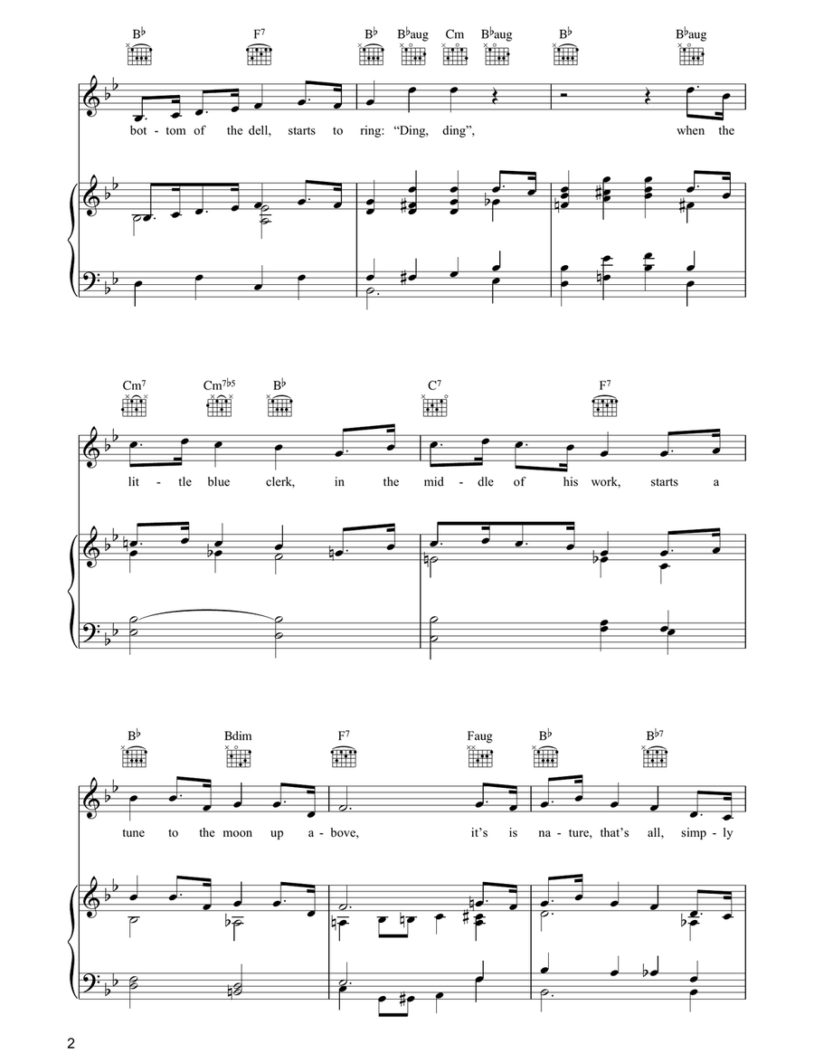 Let's Do It (Let's Fall In Love) Guitar scores gallery preview page 2