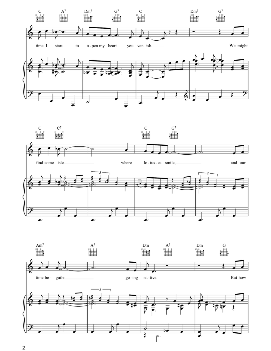 So Near And Yet So Far So Near And Yet So Far Guitar scores gallery preview page 2