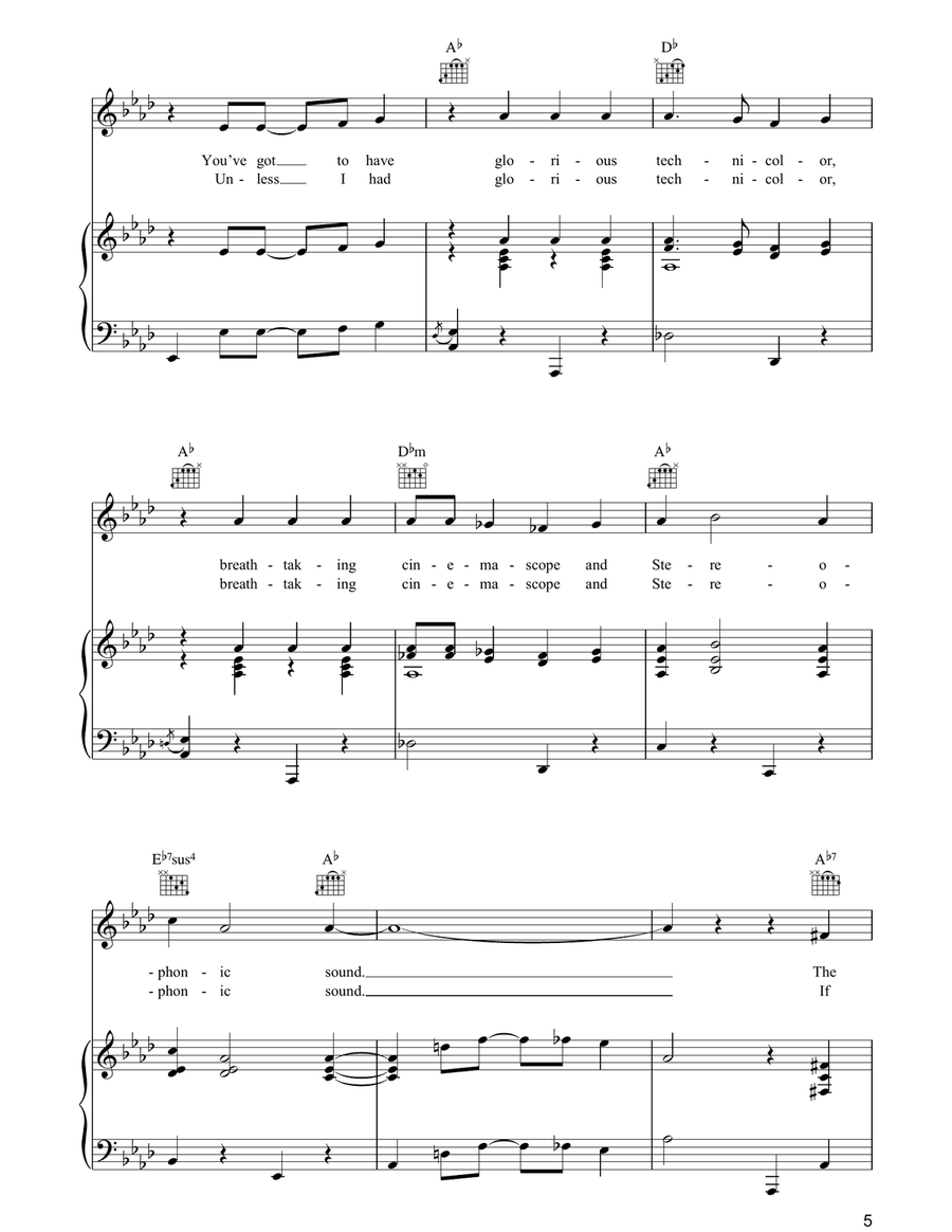 Stereophonic Sound Stereophonic Sound Guitar scores gallery preview page 5