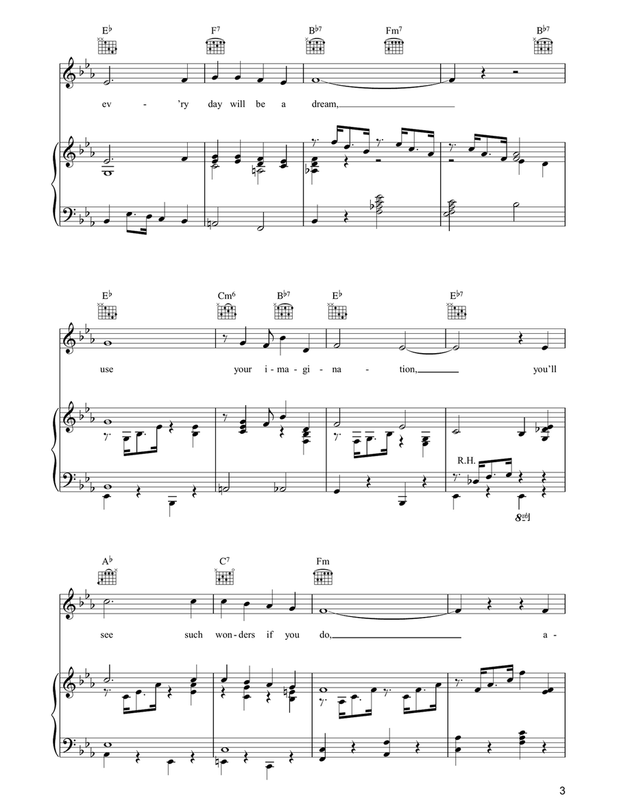 Use Your Imagination Guitar scores gallery preview page 3