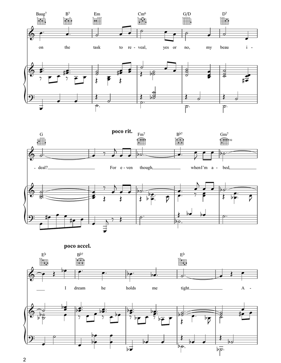 Where, Oh Where? Guitar scores gallery preview page 2