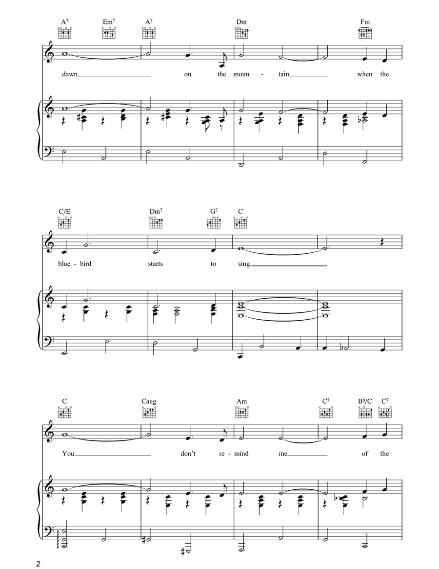 You Don't Remind Me You Don't Remind Me Guitar scores gallery preview page 2
