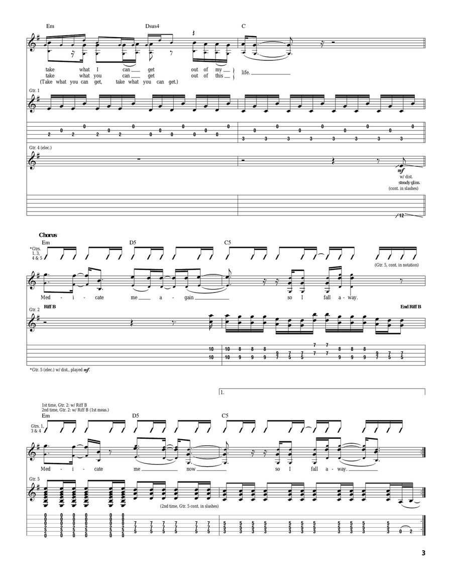 Boulders Boulders Acoustic Guitar scores gallery preview page 3