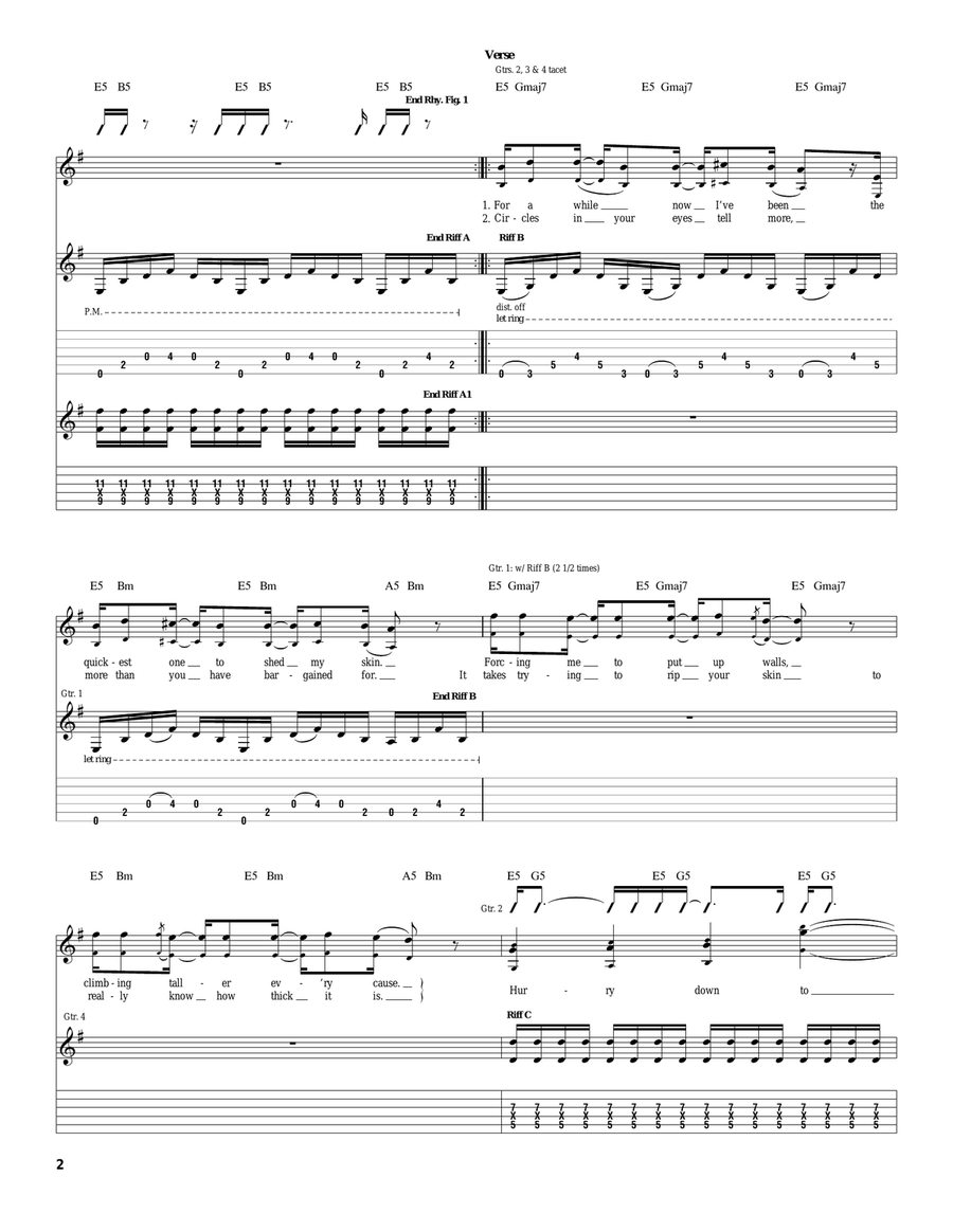 Connected Connected Acoustic Guitar scores gallery preview page 2
