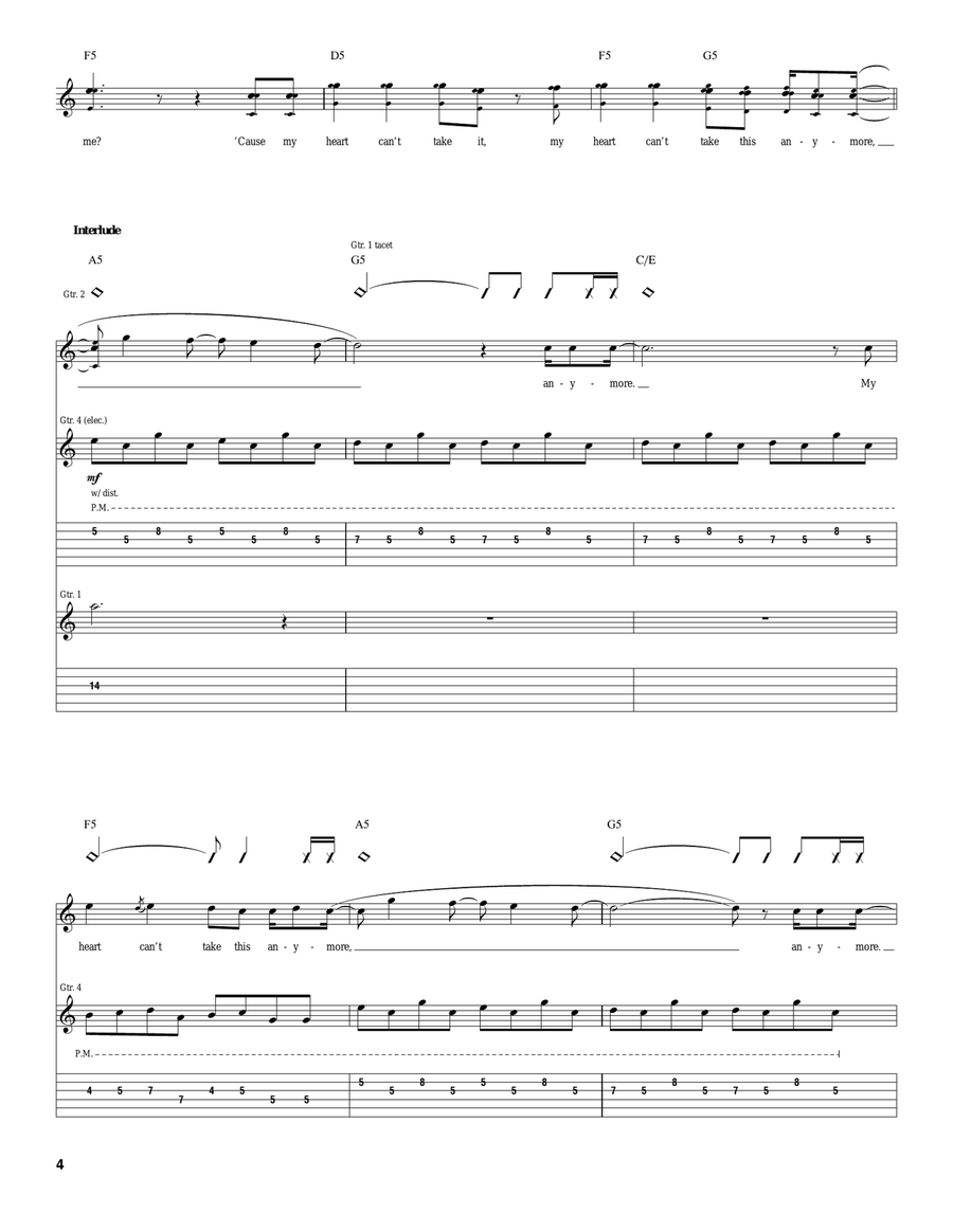 Familiar Landscapes Familiar Landscapes Acoustic Guitar scores gallery preview page 4