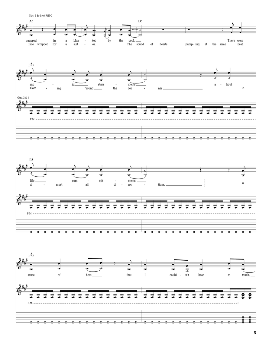 It's Not Your Fault It's Not Your Fault Acoustic Guitar scores gallery preview page 3