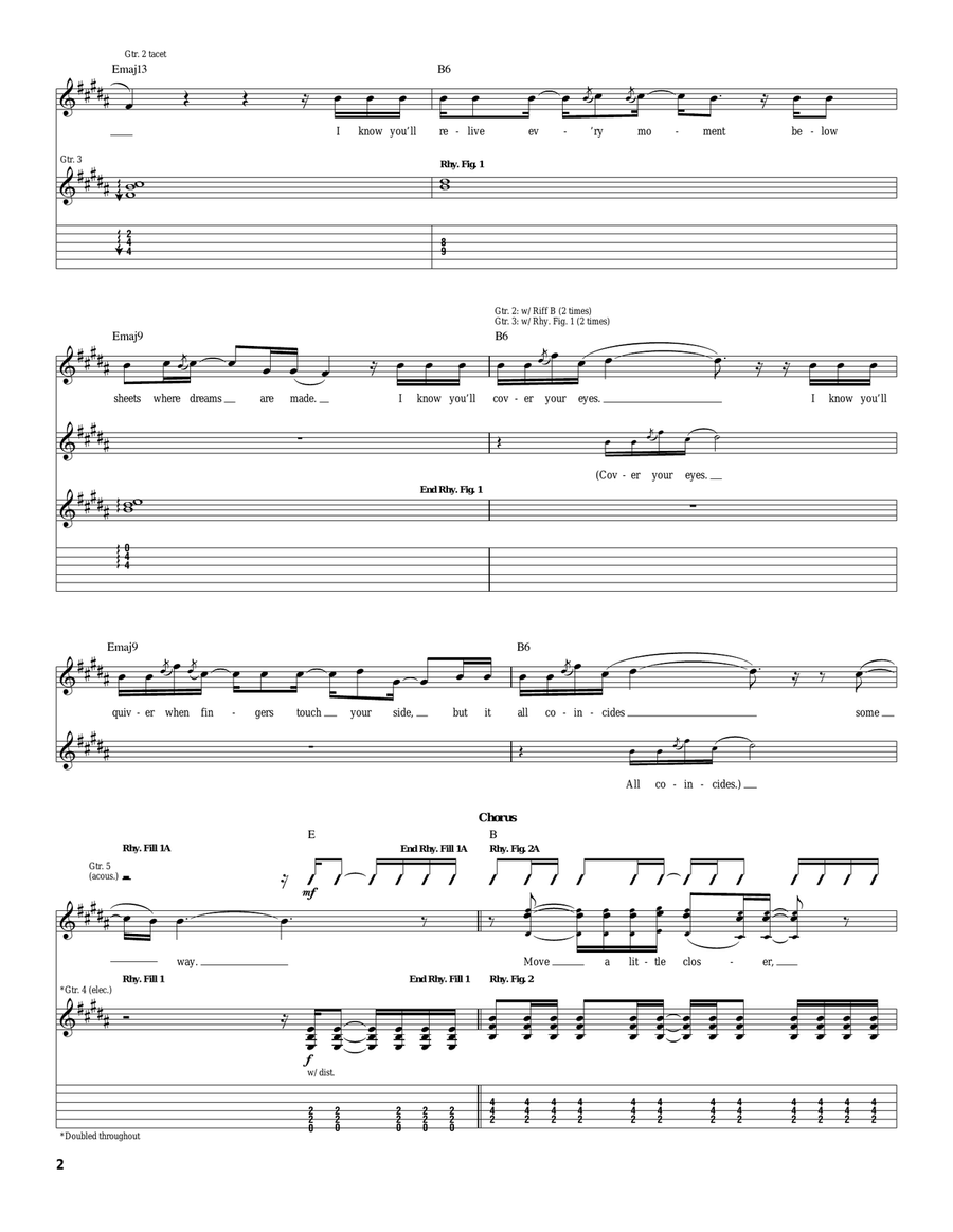 Make Your Move Make Your Move Acoustic Guitar scores gallery preview page 2
