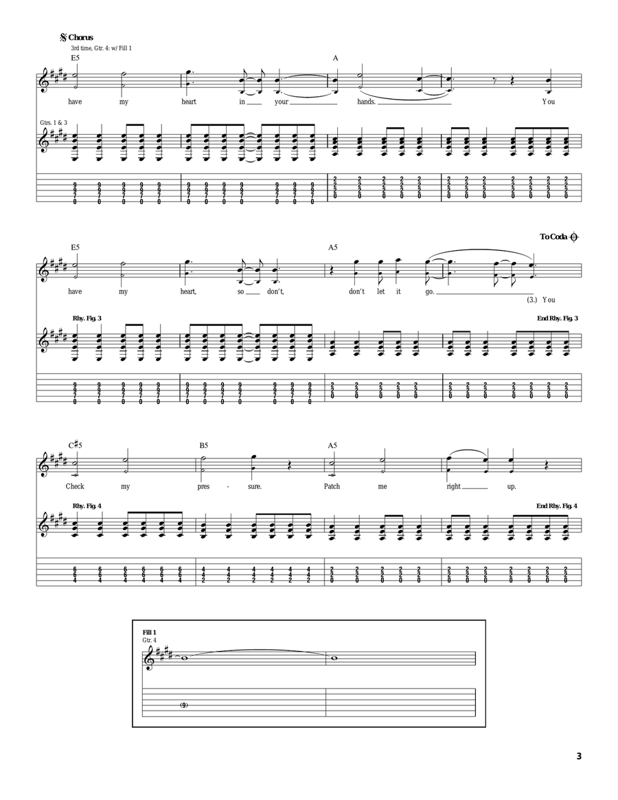 Too Good To Be Too Good To Be Acoustic Guitar scores gallery preview page 3