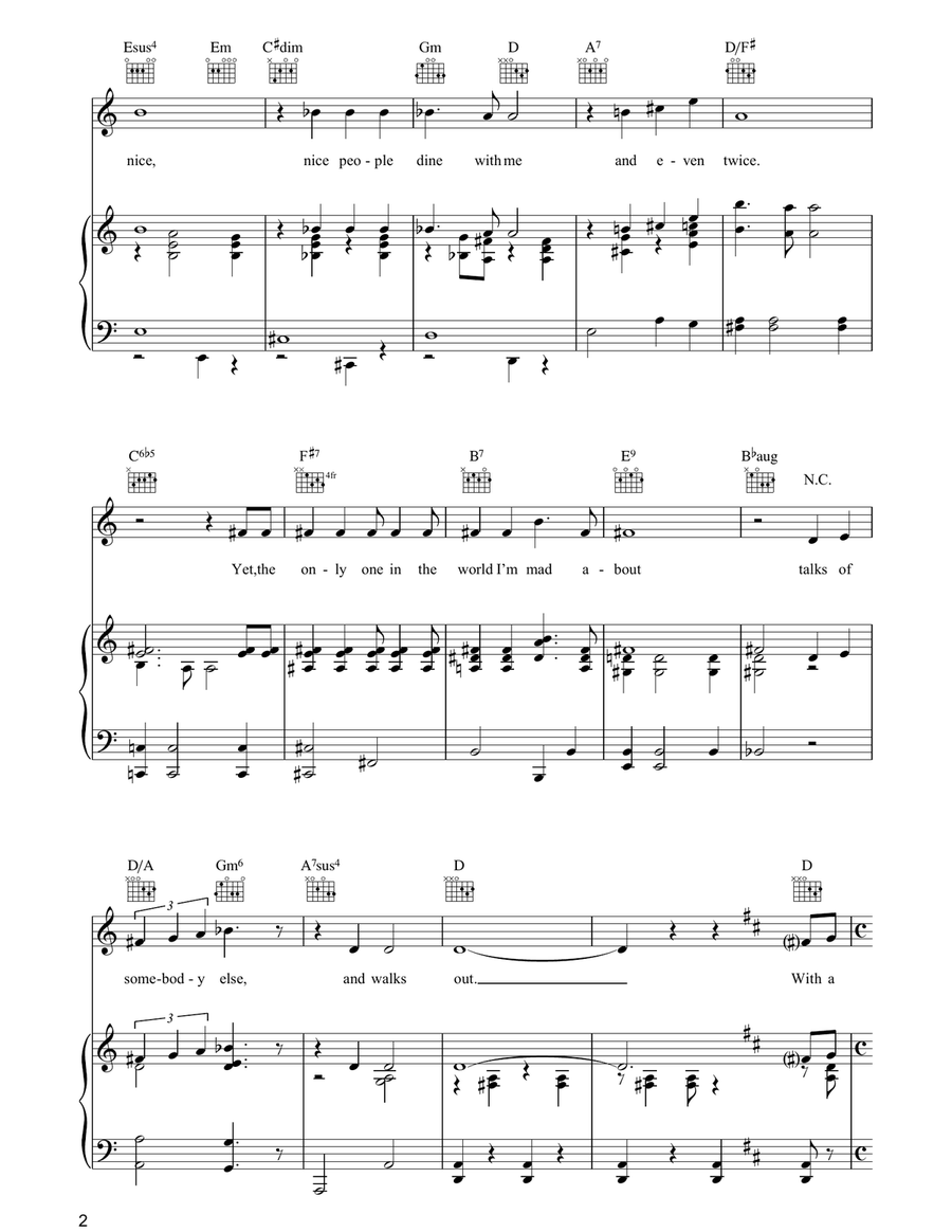 Down In The Depths (On The Ninetieth Floor) Guitar scores gallery preview page 2