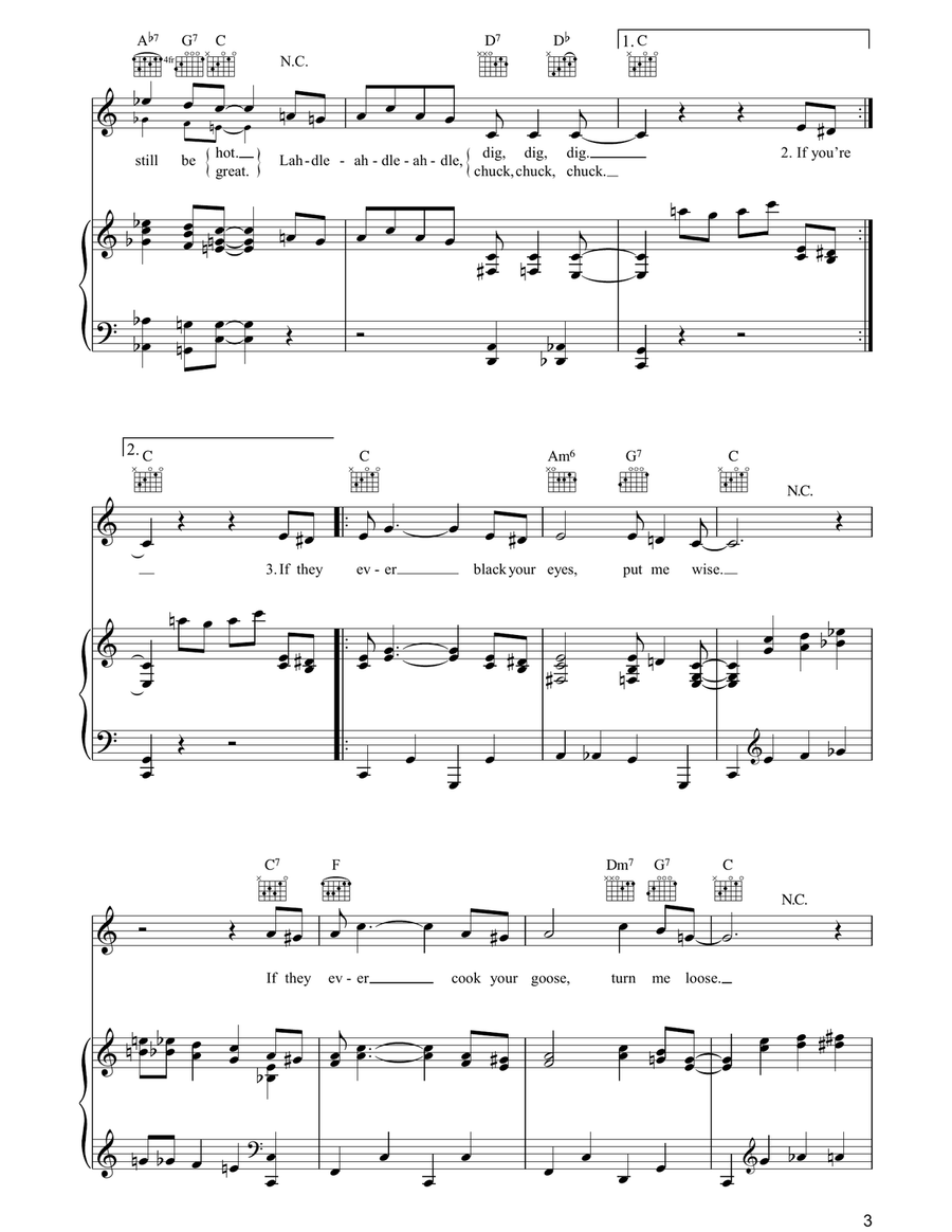 Friendship Friendship Guitar scores gallery preview page 3