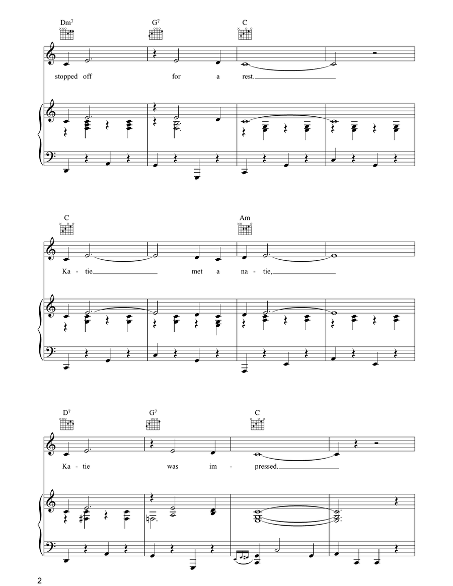 Katie Went To Haiti Katie Went To Haiti Guitar scores gallery preview page 2