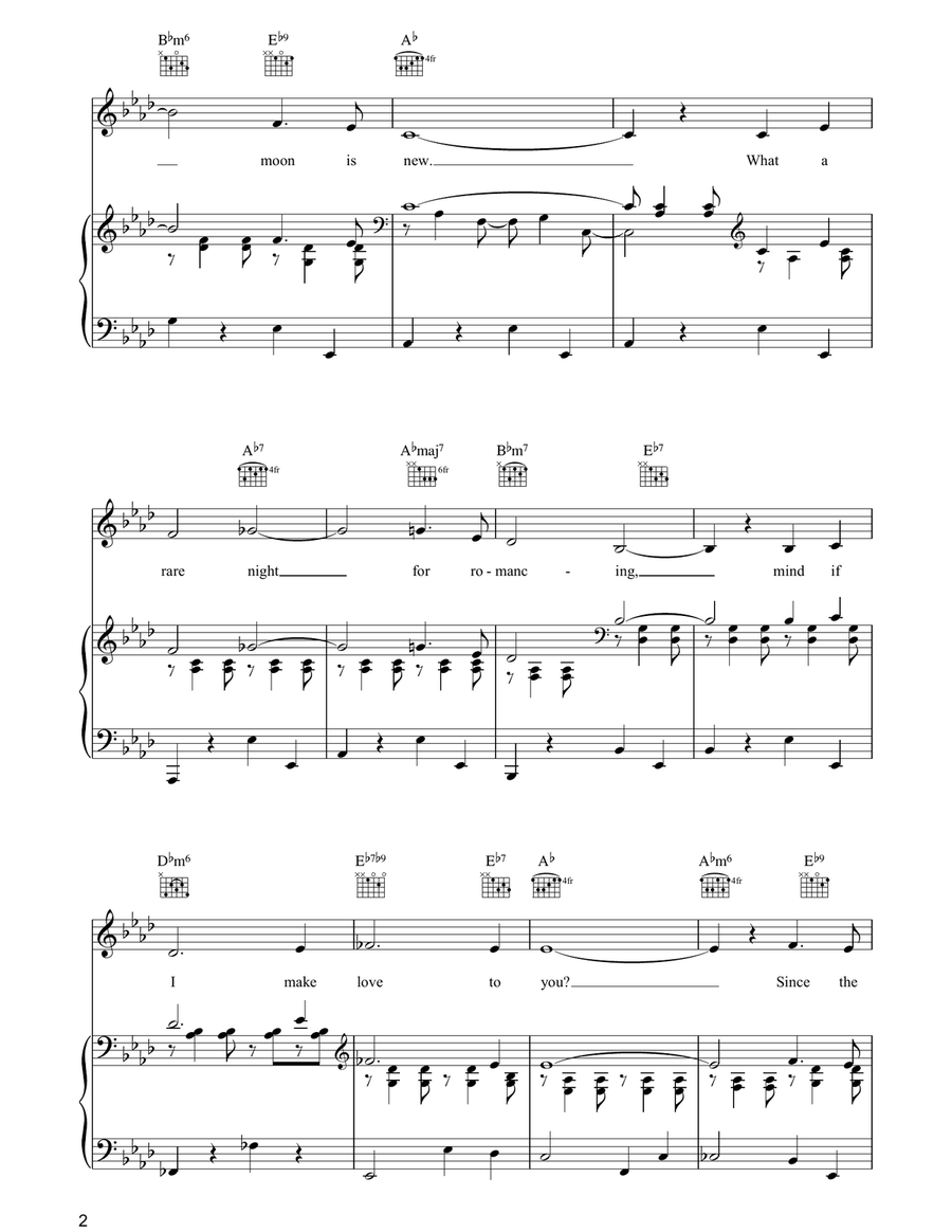 Mind If I Make Love To You? Guitar scores gallery preview page 2