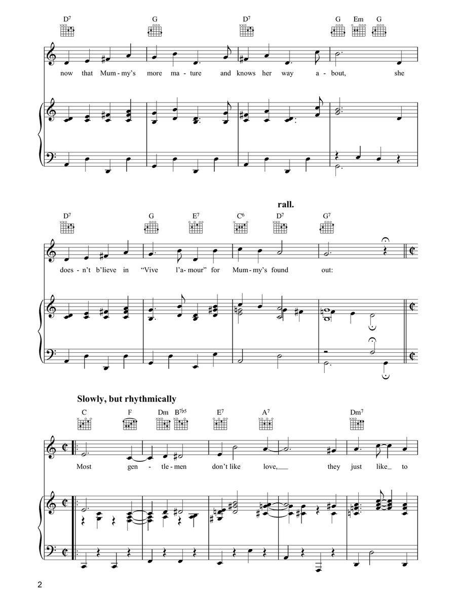 Most Gentlemen Don't Like Love Guitar scores gallery preview page 2