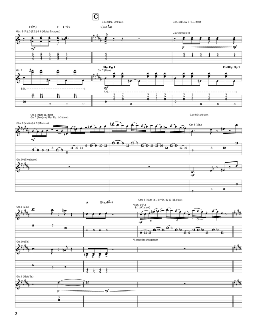 Theme From The Simpsons Theme From The Simpsons Acoustic Guitar scores gallery preview page 2