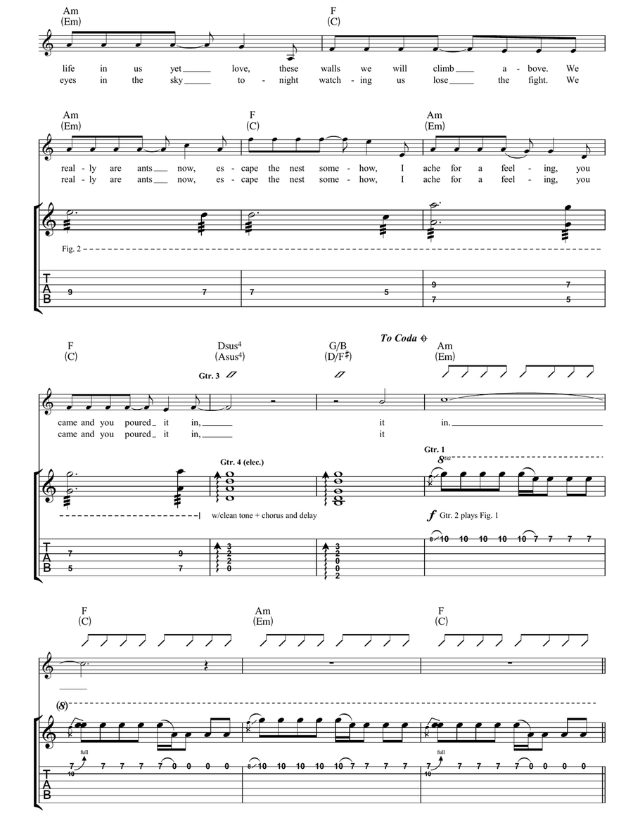 Escape The Nest Escape The Nest Acoustic Guitar scores gallery preview page 2