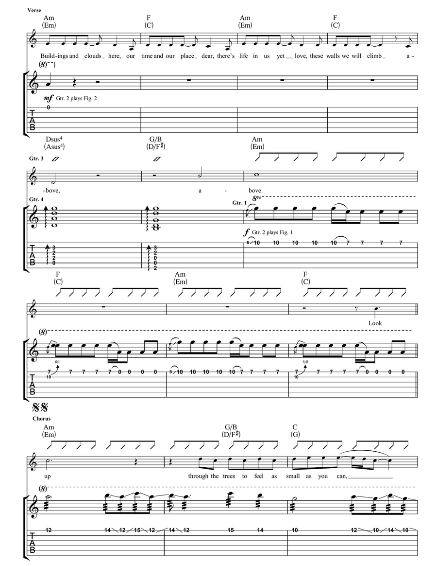 Escape The Nest Escape The Nest Acoustic Guitar scores gallery preview page 3