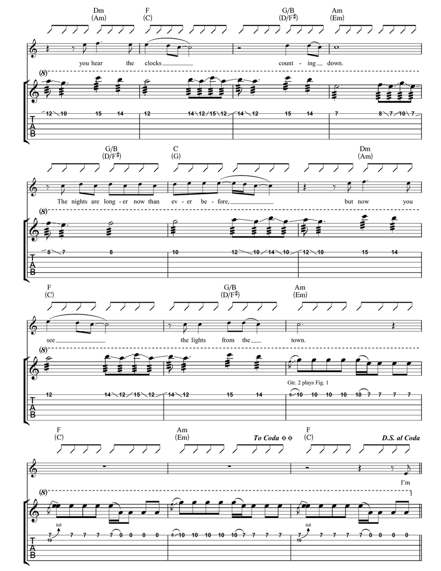 Escape The Nest Escape The Nest Acoustic Guitar scores gallery preview page 4