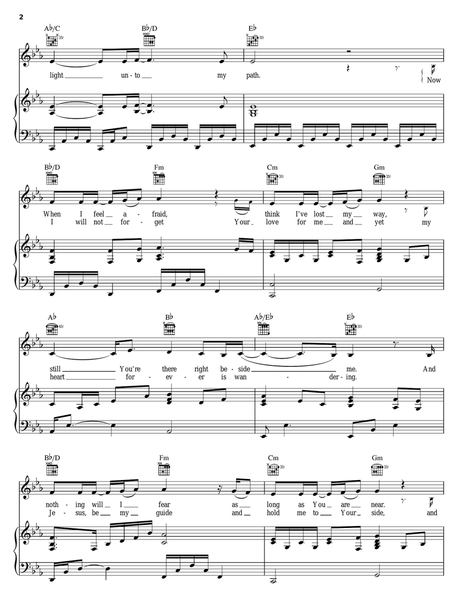 Thy Word Thy Word Acoustic Guitar scores gallery preview page 2