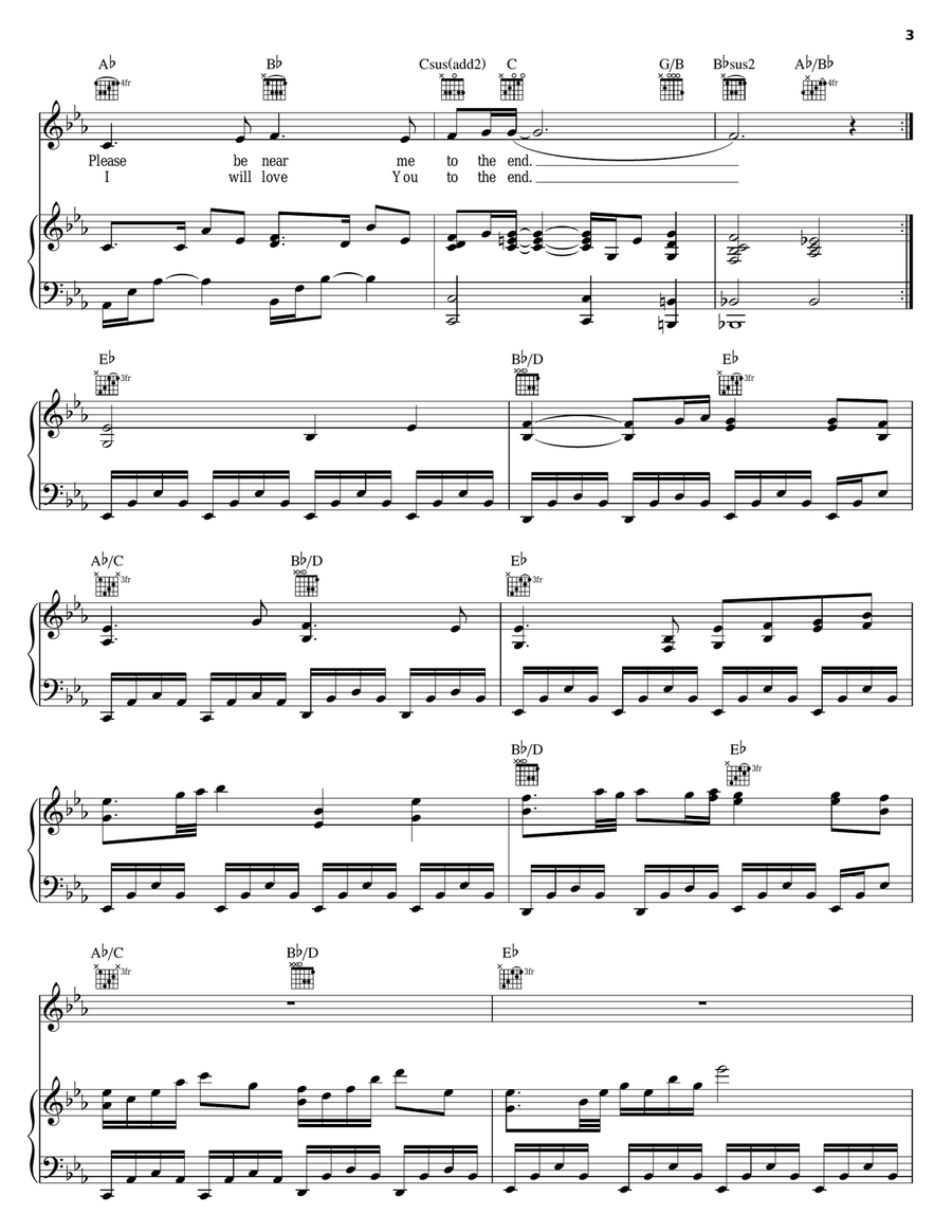 Thy Word Thy Word Acoustic Guitar scores gallery preview page 3