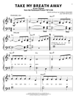 Take My Breath Away (Love Theme)