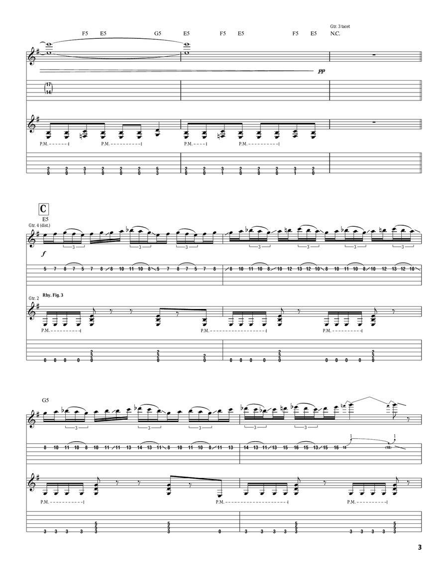 Black Widow Of La Porte Black Widow Of La Porte Acoustic Guitar scores gallery preview page 3