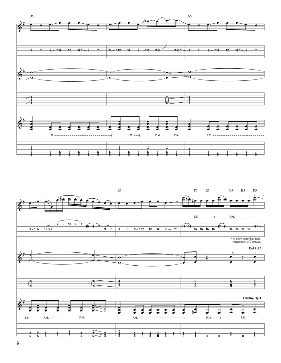 Black Widow Of La Porte Black Widow Of La Porte Acoustic Guitar scores gallery preview page 6