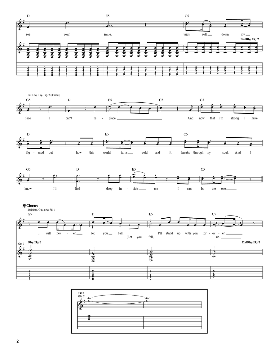 Your Guardian Angel Your Guardian Angel Acoustic Guitar scores gallery preview page 2