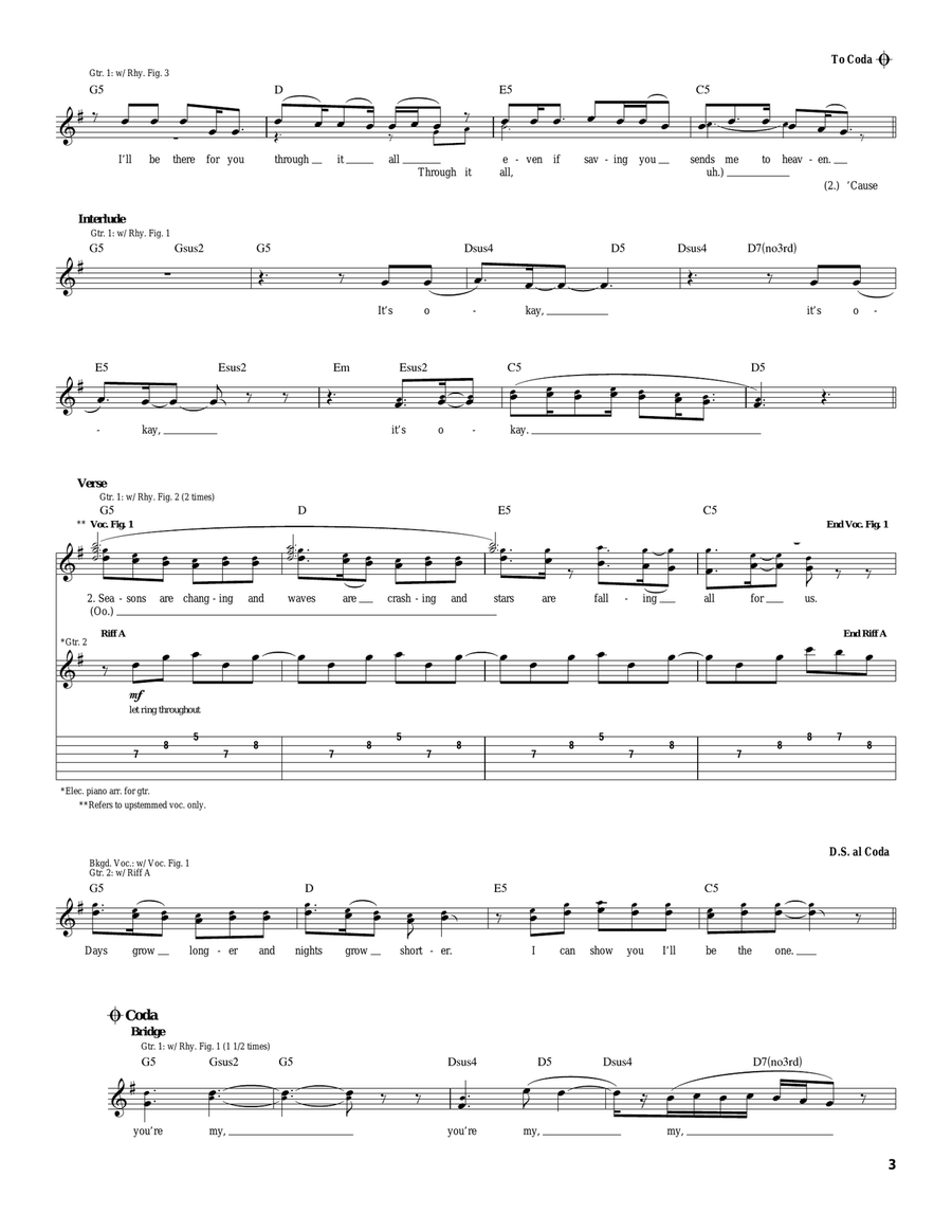 Your Guardian Angel Your Guardian Angel Acoustic Guitar scores gallery preview page 3