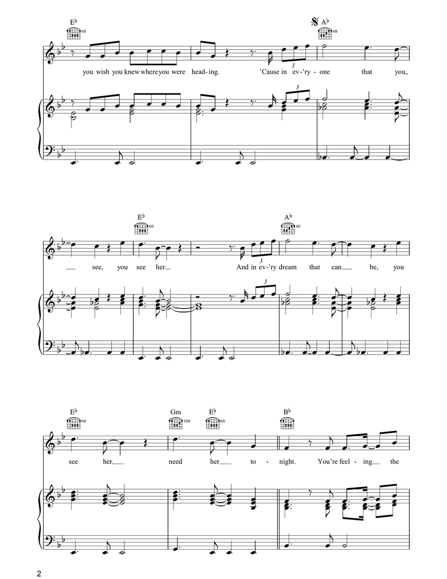 Deep In Your Heart Acoustic Guitar scores gallery preview page 2