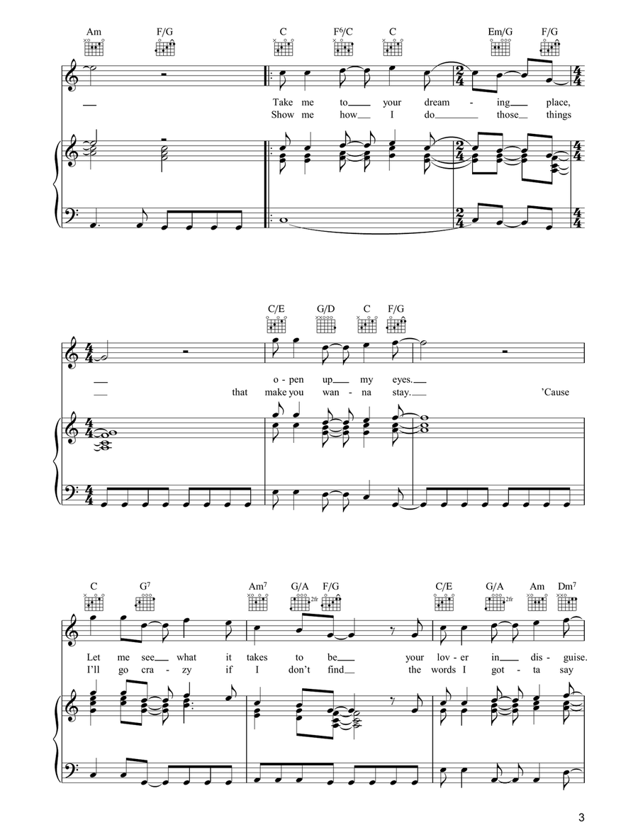 Steal Your Heart Away Steal Your Heart Away Acoustic Guitar scores gallery preview page 3
