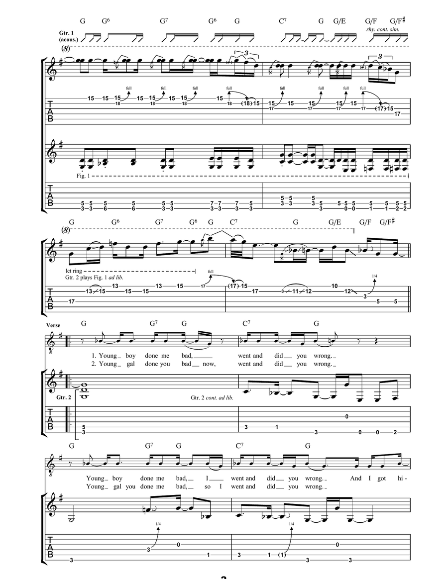 To Be Young (Is To Be Sad, Is To Be High) Acoustic Guitar scores gallery preview page 2