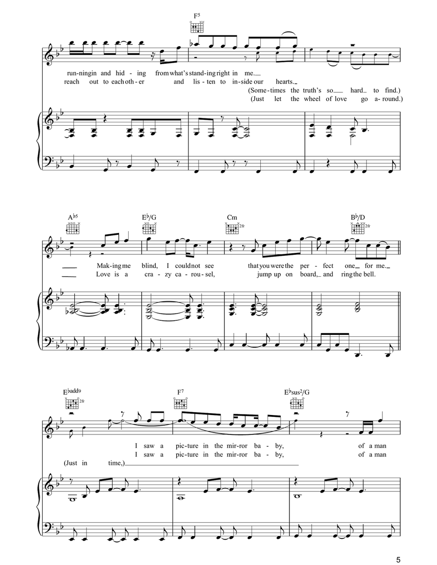 Just In Time Acoustic Guitar scores gallery preview page 5