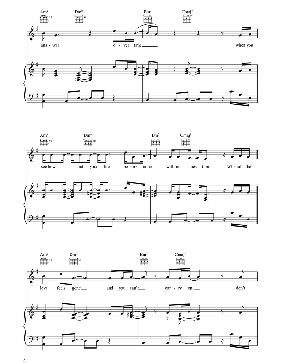 Take It From Here Take It From Here Piano, Vocal, Guitar scores gallery preview page 4