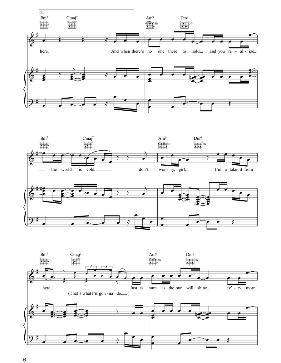 Take It From Here Take It From Here Piano, Vocal, Guitar scores gallery preview page 6