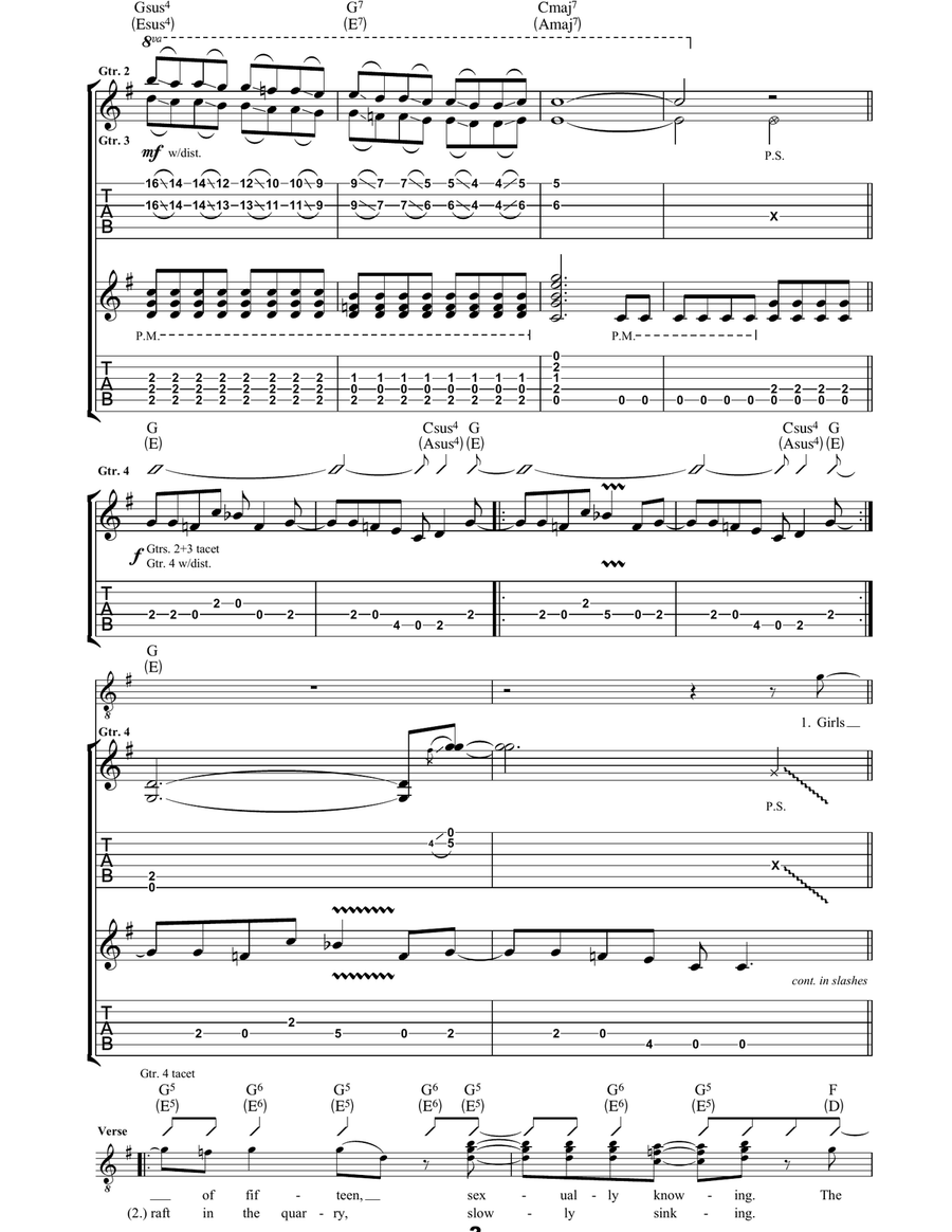 5:15 5:15 Electric Guitar scores gallery preview page 2