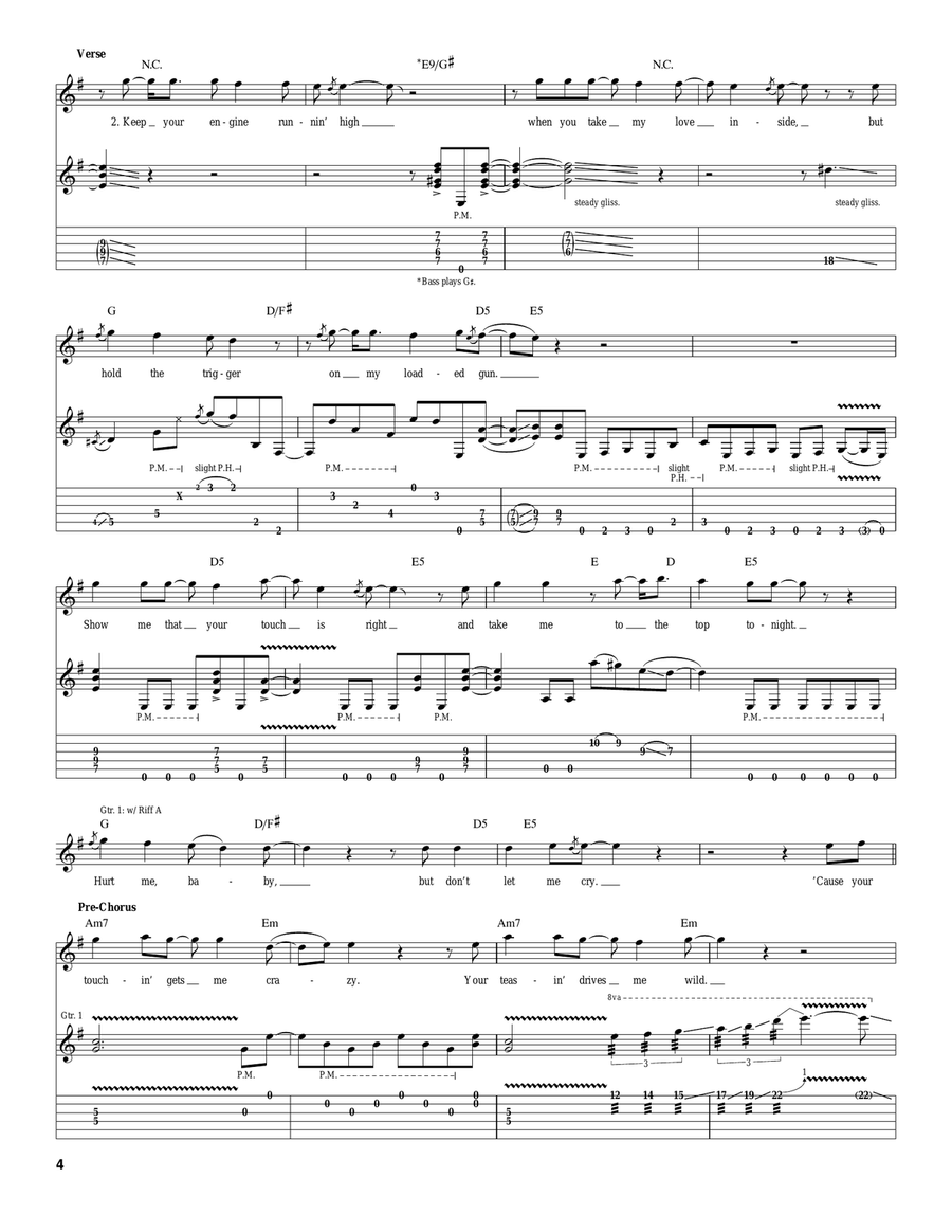 Hungry Hungry Acoustic Guitar scores gallery preview page 4