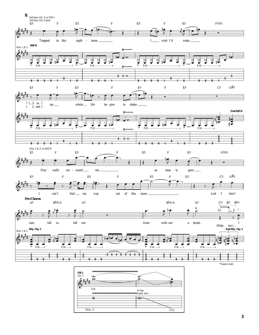Madhouse Madhouse Acoustic Guitar scores gallery preview page 3