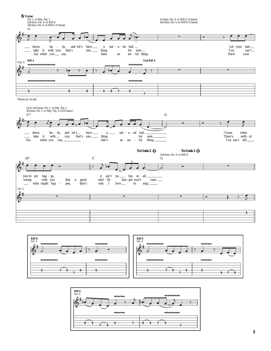 T-Bone Shuffle T-Bone Shuffle Acoustic Guitar scores gallery preview page 3