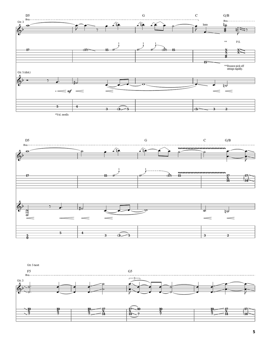 The Journey The Journey Acoustic Guitar scores gallery preview page 5