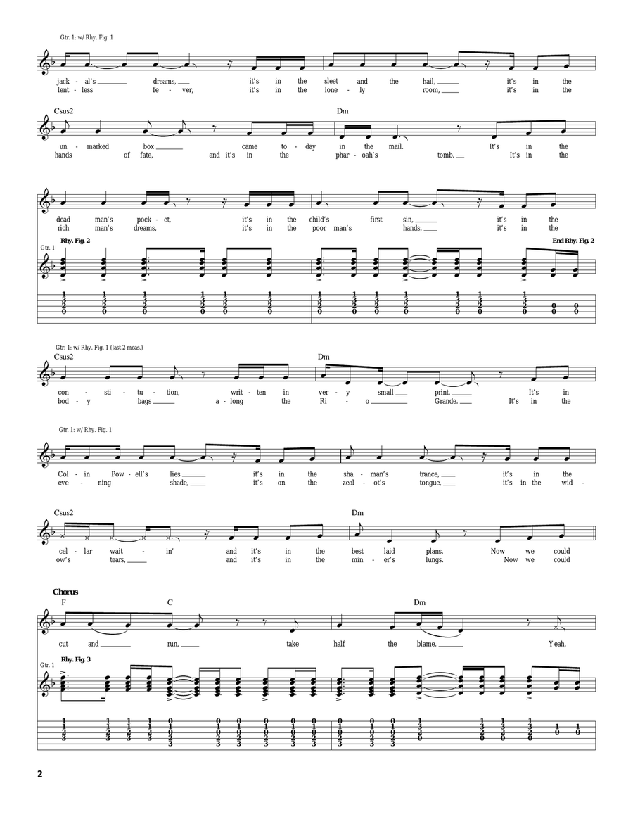 House Gone Up In Flames House Gone Up In Flames Acoustic Guitar scores gallery preview page 2