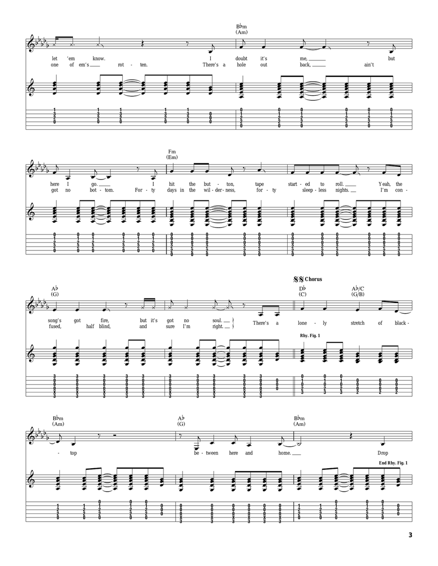 Maximum Firepower Maximum Firepower Acoustic Guitar scores gallery preview page 3